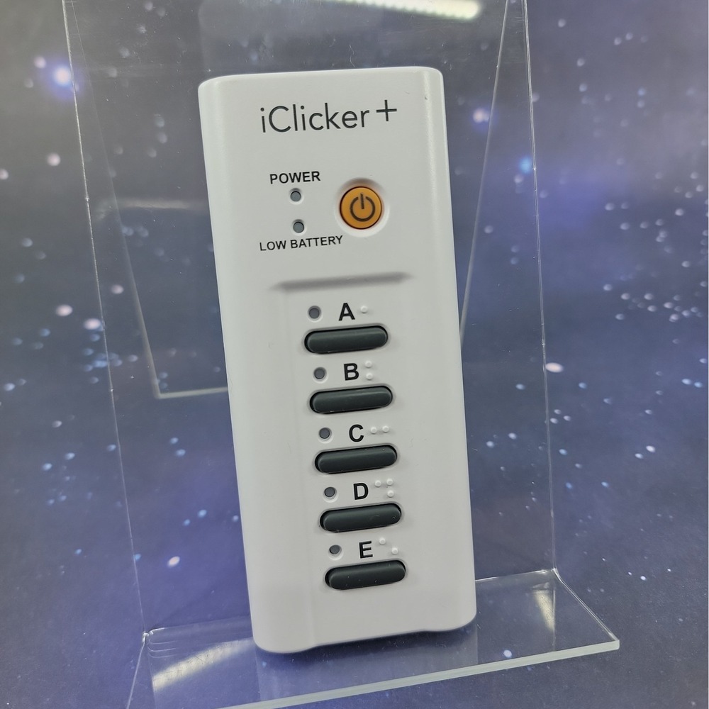 iClicker Plus RLR15 Student Classroom Response System Remote Control Replacement